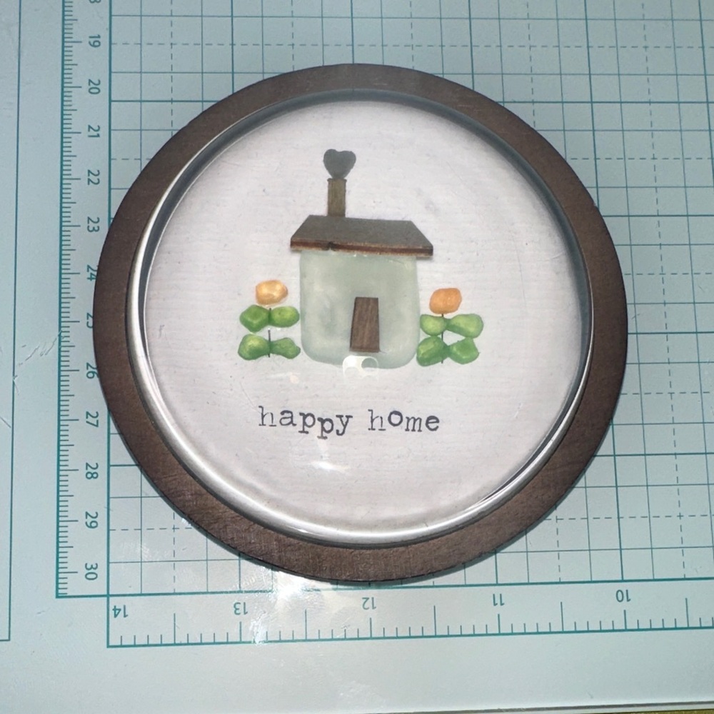 Happy Home Paperweight